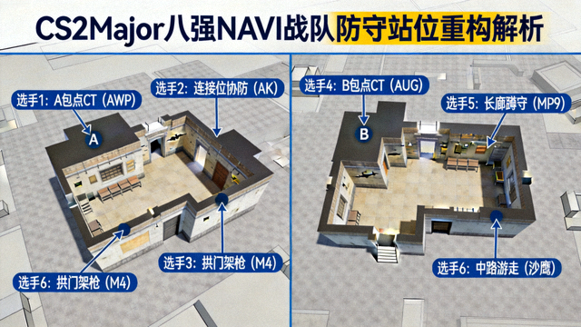 CS2Major八强NAVI战队防守站位重构解析配图